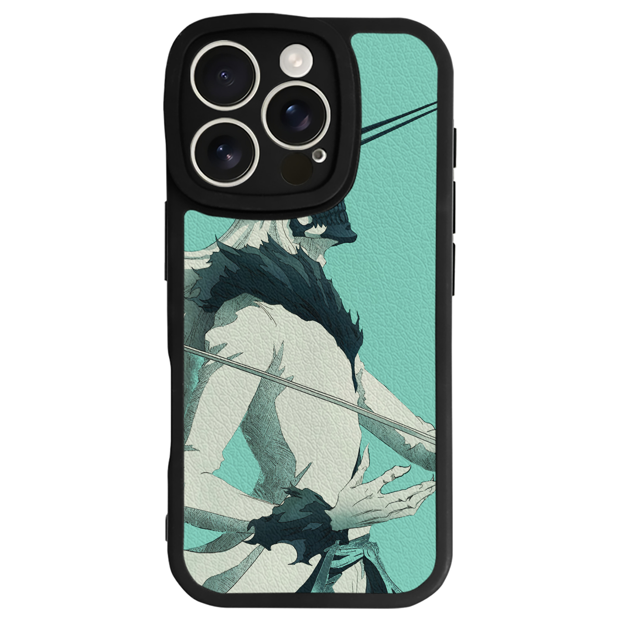 （画像用） ブリーチ BLEACH 【iPhone 16シリーズ対応】シリコンスマホケース（レザー調） 材質：シリコン
